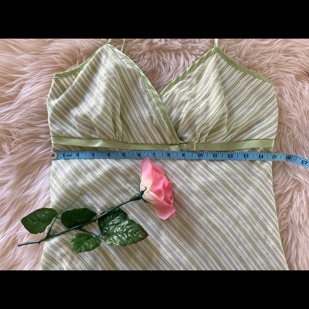 Pretty Green Slip Dress - Picture 11 of 12